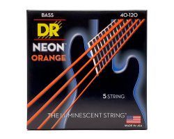 DR Strings Neon Orange NOB5-40