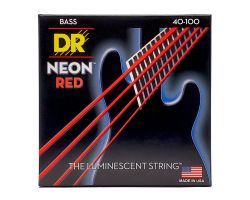 DR Strings Neon Red NRB-40